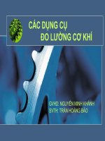 Tài liệu Dụng cụ đo