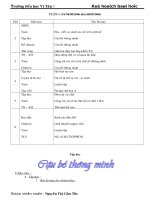 Bài soạn lop 3 tuan  1