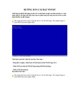 Bài giảng cai dat winxp
