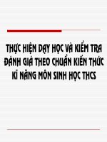 Bài giảng CHUAN KTKN