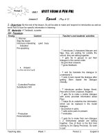 Gián án Visit from a pen pal