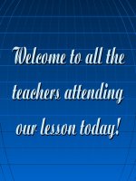 Bài giảng UNIT 9 - READ (G8)