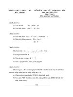 De+DA ki 1 nam 2010-2011 Toán 8