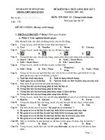 DE DAP AN TIN 12 HK1