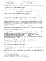 Gián án Đề luyện tập số 13