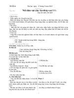 Tài liệu giao an lop 4 chuan KTKN