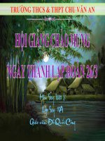 Bài soạn bt chat khi