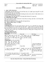 Bài soạn giáo án lịch sử 6 Chuẩn KTKN