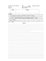 Tài liệu DE THI HKI GDCD 7