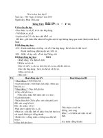 Bài soạn BAI DAY LOP 1