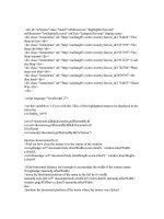 Bài soạn Mã code liên kết với trang wep hay