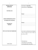 Kiểm soát chi phí kinh doanh tại công ty xuất nhập khẩu thủy sản miền trung 