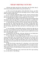 Gián án Nội quy trại