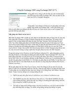 Chuyển Exchange 2003 sang Exchange 2007 (P.7)