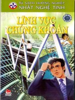 [Tủ sách hướng nghiệp] Lĩnh vực chứng khoán