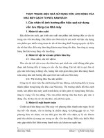 THỰC TRẠNG HIỆU QUẢ SỬ DỤNG VỐN LƯU ĐỘNG CỦA NHÀ MÁY GẠCH TUYNEL NAM SÁCH