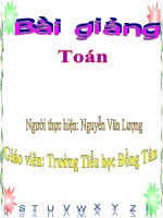 Bài giảng Luyện tập bảng nhân 4