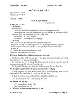 Bài giảng giao an van 9 tuan 20