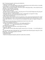 đề cương môn công nghệ 10