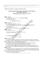 Bài giảng HSG toán 9 2010-2011 vòng 2