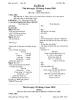 Bài soạn giao an buoi 1 tuan 32 lop 3