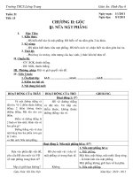 Bài soạn HH6 T15 $1 NUA MAT PHANG