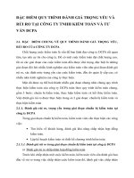 ĐẶC ĐIỂM QUY TRÌNH ĐÁNH GIÁ TRỌNG YẾU VÀ RỦI RO TẠI CÔNG TY TNHH KIỂM TOÁN VÀ TƯ VẤN DCPA