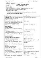 Tài liệu Giao an k4 HK2 -Mới