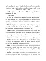 ĐÁNH GIÁ THỰC TRẠNG VÀ CÁC Ý KIẾN ĐỀ XUẤT NHẰM HOÀN THIỆN KẾ TOÁN TÀI SẢN CỐ ĐỊNH Ở CÔNG TY KHAI THÁC CÔNG TRÌNH THUỶ LỢI HÒA BINH