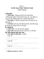 Lịch sử lớp 7 bài 13 (tt)