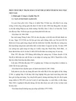 PHÂN TÍCH THỰC TRẠNG RÀO CẢN KĨ THUẬT ĐỐI VỚI HÀNG MAY MẶC VIỆT NAM