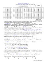 Lý 10 Đề thi HK I số 9