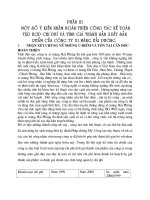 Một số kiến nghị nhằm hoàn thiện công tác kế toán ở công ty xi măng Hải Phòng.