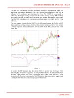 A GUIDE TO TECHNICAL ANALYSIS- MACD