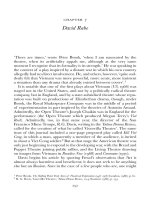 Contemporary American Playwrights - David Rabe