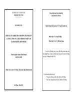 Chiến lược marketing cho dòng sản phẩm TV LCD của công ty LG electronics việt nam tại thị trường miền trung 