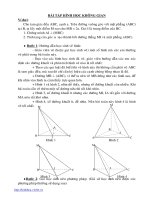 Bai tập hình học không gian