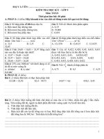 Tài liệu kiểm tra học kì 1 toán 5