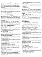 Bài giảng Bo De Vat ly thu thi thu dai hoc 2011