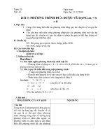 Bài giảng Tiet 43: Bai 3: Phuong trinh dua duoc ve dang ax+b =0