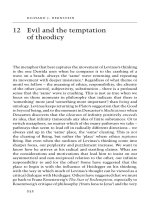 Evil and the temptation of theodicy