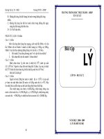 Gián án DE CƯƠNG HKII