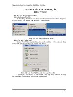 Nguyên tắc xây dựng dự án trên Wincc