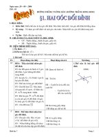 Bài giảng Hình 7 Kỳ I