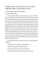 TÌM HIỂU CHUNG VỀ TỔ CHỨC KẾ TOÁN TẠI CÔNG TY TNHH PHÁT TRIỂN VÀ CÔNG NGHỆ GIA LONG