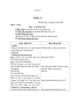 Bài soạn Giáo án lớp 2 - 2 buổi tuần 1(Fon VINI)