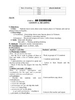 Bài giảng Bài 6 tieng Anh 10