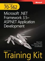 Microsoft .NET Framework 3.5 - ASP.NET Application Development