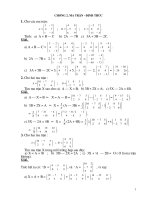 Ma trận - định thức