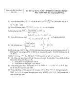 Bài soạn ĐỀ ÔN TẬP SỐ 5